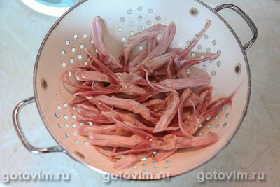 Утиные язычки с чесноком по-китайски Утиные язычки с чесноком по-китайски