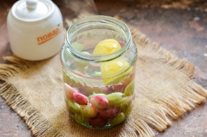 Компот из крыжовника с лимоном на зиму Компот из крыжовника с лимоном на зиму