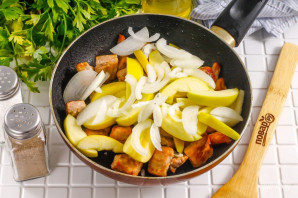 Свинина с яблоками Свинина с яблоками