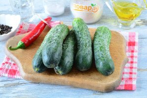 Огурцы "Под водочку" на зиму Огурцы "Под водочку" на зиму