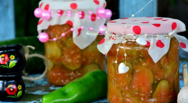 Салат с огурчиками "Аппетитный", пошаговый рецепт с фото Салат с огурчиками "Аппетитный", пошаговый рецепт с фото