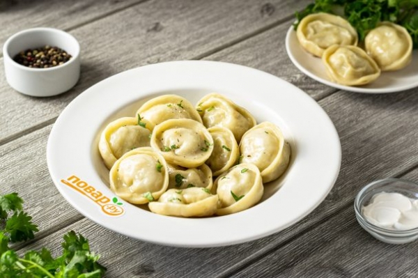 Пельмени с редькой Пельмени с редькой