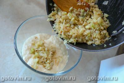 Ленивые пирожки с капустой Ленивые пирожки с капустой