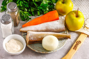 Шашлык из рыбы с яблоками Шашлык из рыбы с яблоками