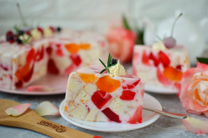 Желейный торт