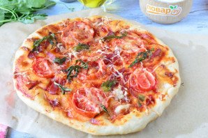 Пицца с прошутто и рукколой Пицца с прошутто и рукколой