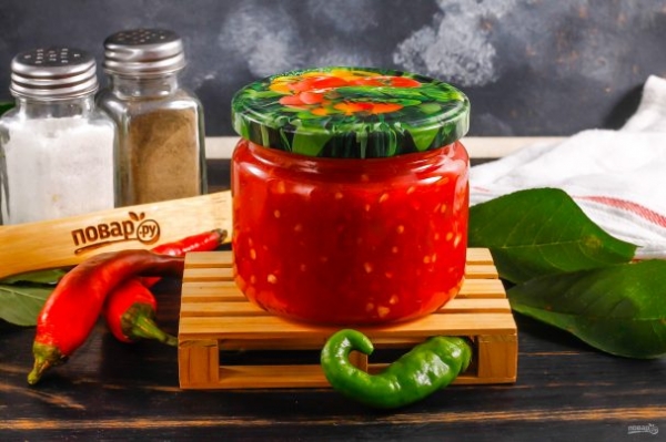 Приправа из острого перца на зиму Приправа из острого перца на зиму