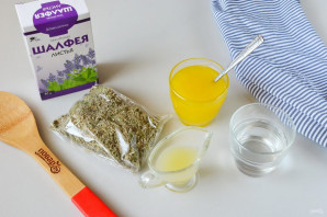 Сироп шалфея Сироп шалфея