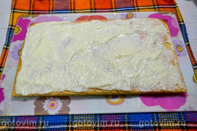 Бисквитный торт с кремом Шарлотт Бисквитный торт с кремом Шарлотт