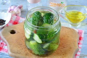 Огурцы "Под водочку" на зиму Огурцы "Под водочку" на зиму