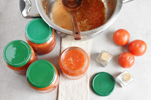 Соус на зиму из помидоров Соус на зиму из помидоров