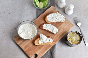 Бутерброды с сардиной Бутерброды с сардиной