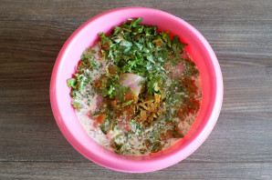 Шашлык из курицы с кинзой Шашлык из курицы с кинзой