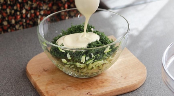 Салат из баклажанов Дачный, хит сезона, пошаговый рецепт с фото