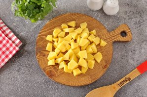 Грибной суп с баклажанами на молоке Грибной суп с баклажанами на молоке