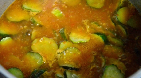 Салат с огурчиками "Аппетитный", пошаговый рецепт с фото Салат с огурчиками "Аппетитный", пошаговый рецепт с фото