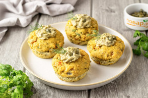 Овощные пирожные Овощные пирожные