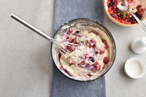 Быстрый пирог с ягодами Быстрый пирог с ягодами