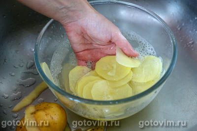 Розочки из картофеля с беконом Розочки из картофеля с беконом