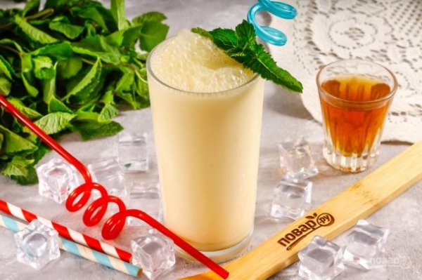 Коктейль с коньяком