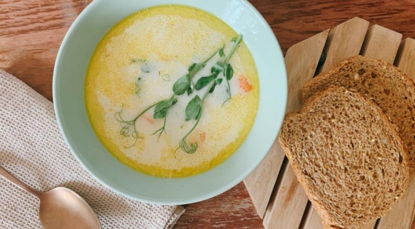 Морковный суп с кокосовым молоком, пошаговый рецепт с фото