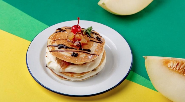 Панкейки с пряной дыней и сливочным кремом, пошаговый рецепт с фото Панкейки с пряной дыней и сливочным кремом, пошаговый рецепт с фото