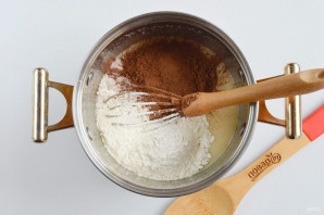 Шоколадный торт на сковороде Шоколадный торт на сковороде