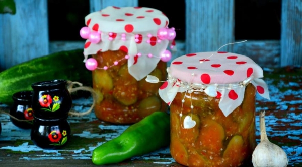 Салат с огурчиками "Аппетитный", пошаговый рецепт с фото Салат с огурчиками "Аппетитный", пошаговый рецепт с фото