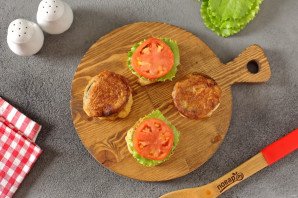 Баклажаны-бургеры Баклажаны-бургеры