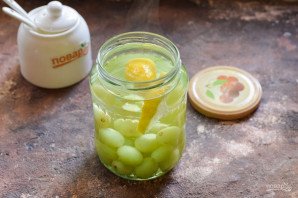 Компот из винограда на зиму Компот из винограда на зиму