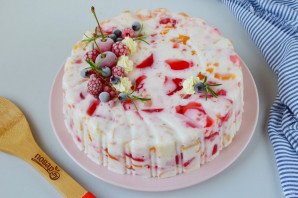 Желейный торт