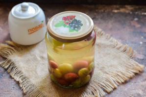 Компот из крыжовника с лимоном на зиму Компот из крыжовника с лимоном на зиму