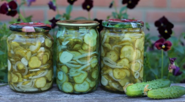 Салат из огурцов в зиму, пошаговый рецепт с фото Салат из огурцов в зиму, пошаговый рецепт с фото