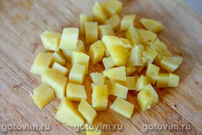 Салат из сельди с яблоком и картофелем Салат из сельди с яблоком и картофелем