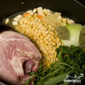 Французский гороховый суп Французский гороховый суп