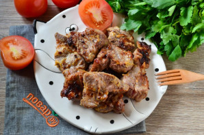 Шашлык с горчицей и майонезом Шашлык с горчицей и майонезом