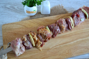 Маринад для шашлыка с луком Маринад для шашлыка с луком