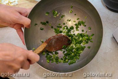 Ленивые пирожки с яйцом и зеленым луком Ленивые пирожки с яйцом и зеленым луком