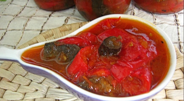 Лечо с грибами, пошаговый рецепт с фото