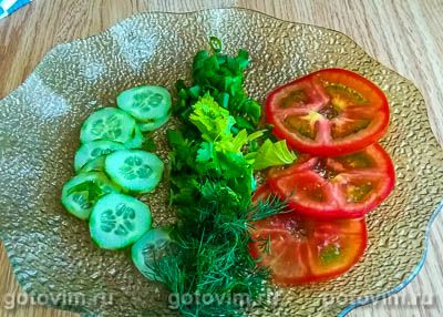 Булочки с творогом, зеленью и овощами для завтрака
