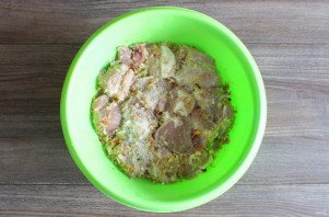 Шашлык в яблочном маринаде Шашлык в яблочном маринаде