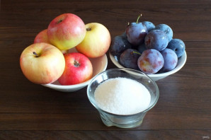 Яблочно-сливовый мармелад Яблочно-сливовый мармелад