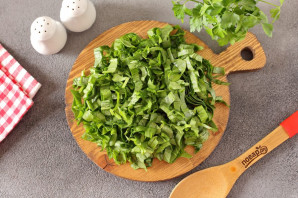 Щавелевый суп с сельдереем Щавелевый суп с сельдереем