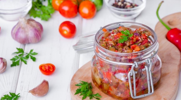 Самая вкусная баклажанная икра на зиму, пошаговый рецепт с фото Самая вкусная баклажанная икра на зиму, пошаговый рецепт с фото