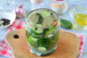 Огурцы "Под водочку" на зиму Огурцы "Под водочку" на зиму