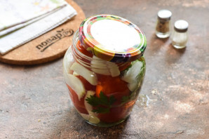 Помидоры по-армянски на зиму Помидоры по-армянски на зиму