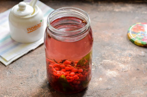 Компот из красной смородины с мятой на зиму Компот из красной смородины с мятой на зиму