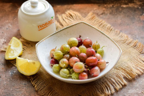 Компот из крыжовника с лимоном на зиму Компот из крыжовника с лимоном на зиму