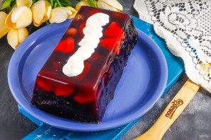 Ягодный террин