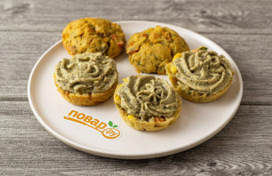 Овощные пирожные Овощные пирожные